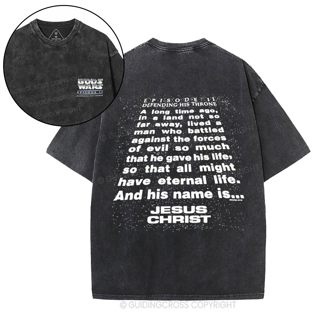 God's Wars Christian Washed T-Shirt