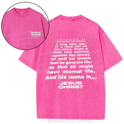 God's Wars Christian Washed T-Shirt