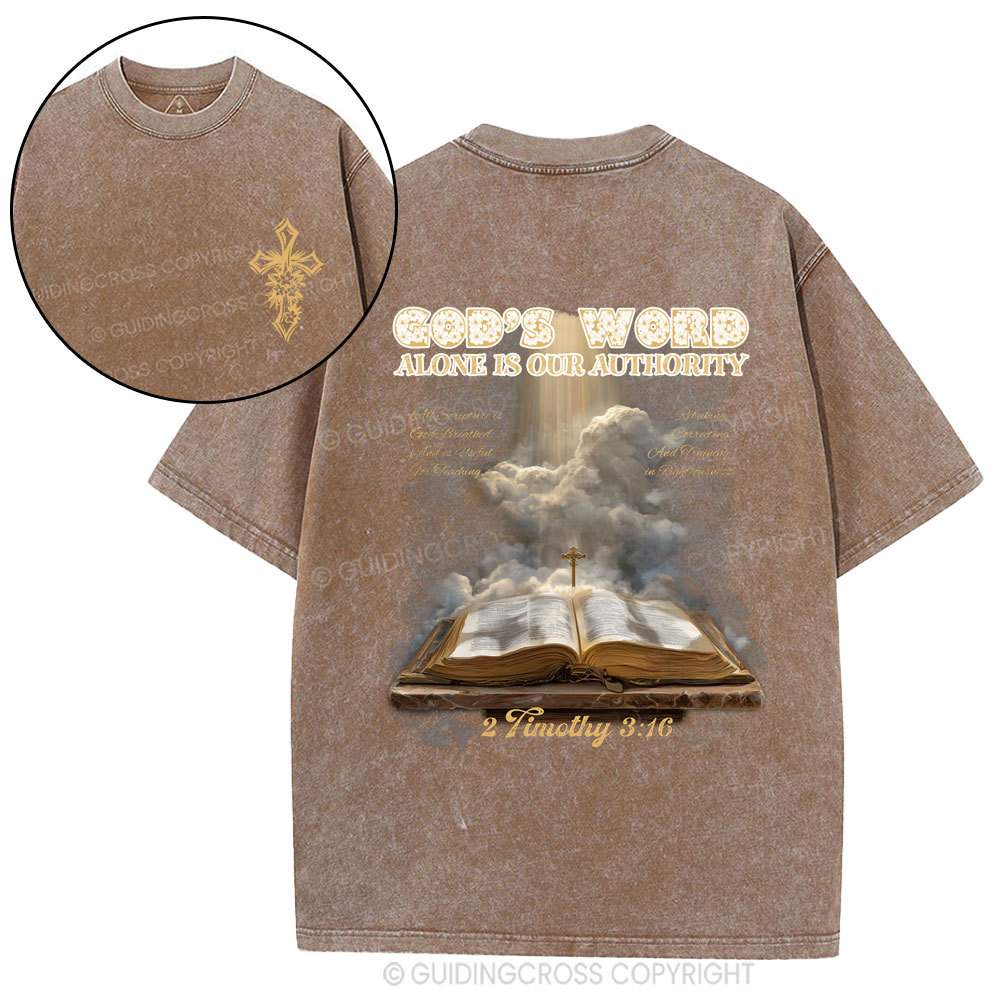 New-Sample Christian Washed T-Shirt Sale - GuidingCross
