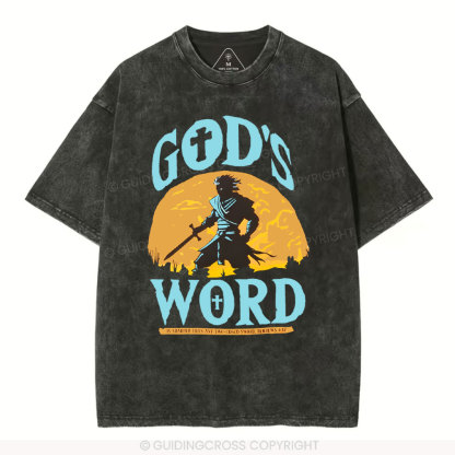 God's Word  Christian WashedT-Shirt