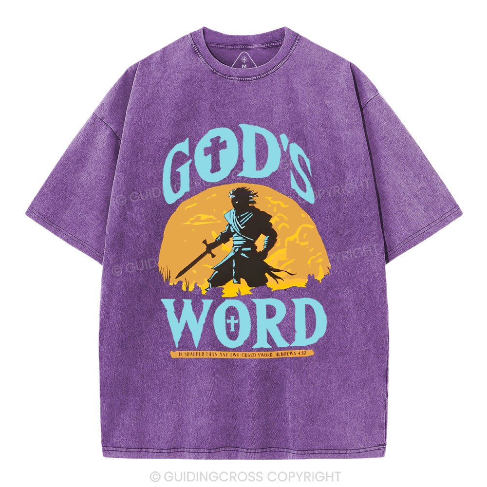 God's Word  Christian WashedT-Shirt