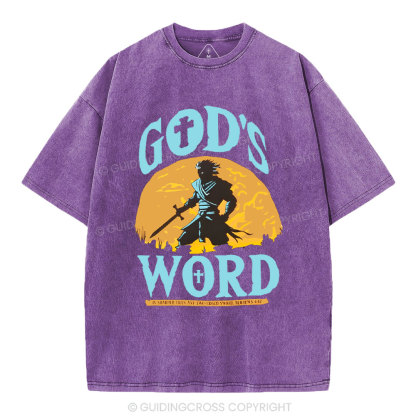 God's Word  Christian WashedT-Shirt