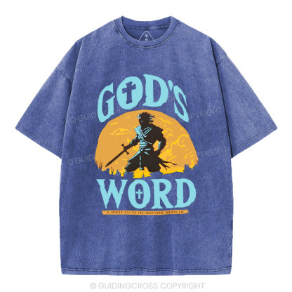 God's Word  Christian WashedT-Shirt