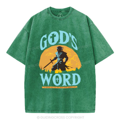 God's Word  Christian WashedT-Shirt