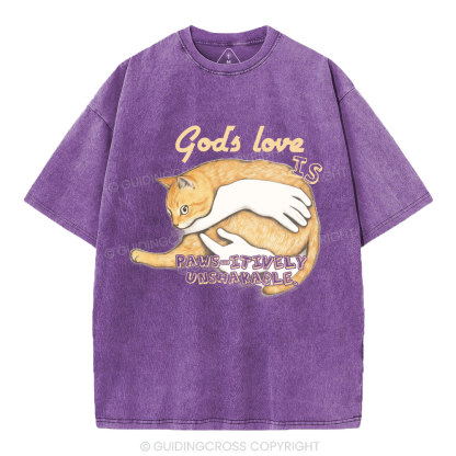 God’s love is paws-itively unshakable
