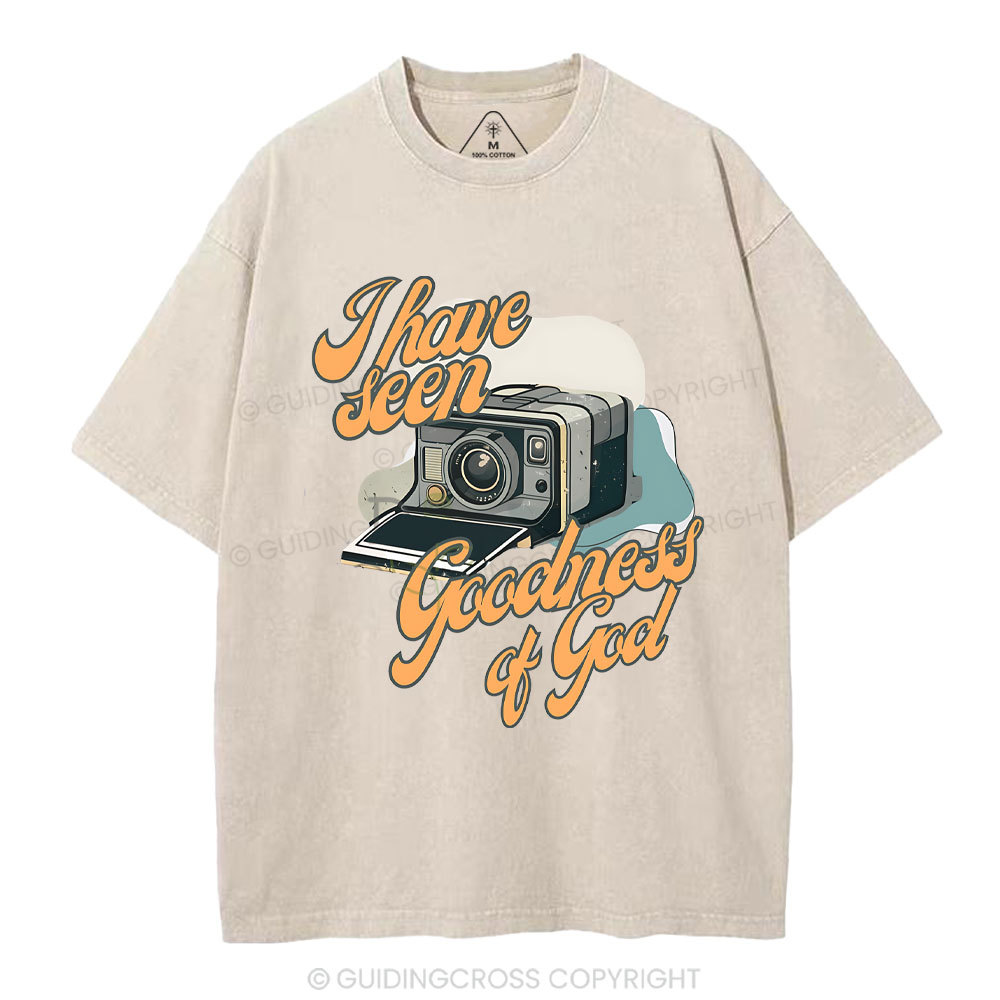 Godness Of God Christian Washed T-Shirt