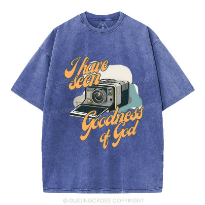 Godness Of God Christian Washed T-Shirt