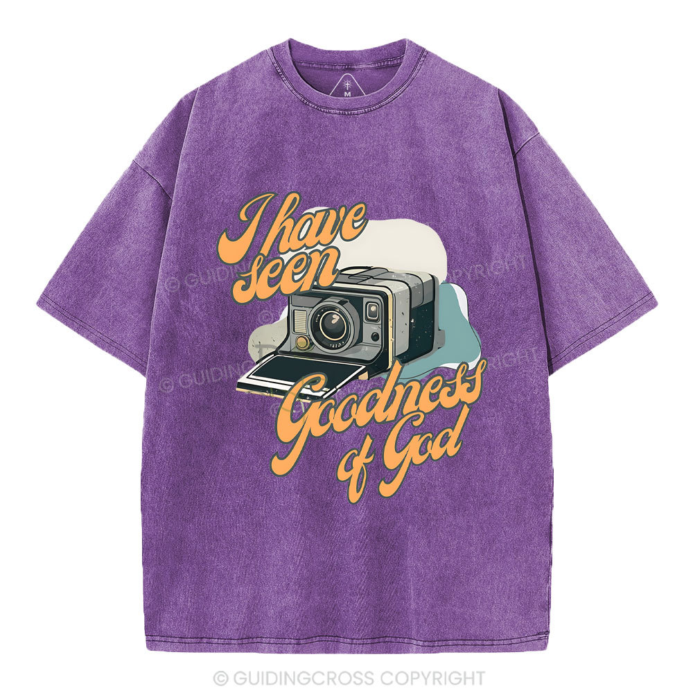 Godness Of God Christian Washed T-Shirt