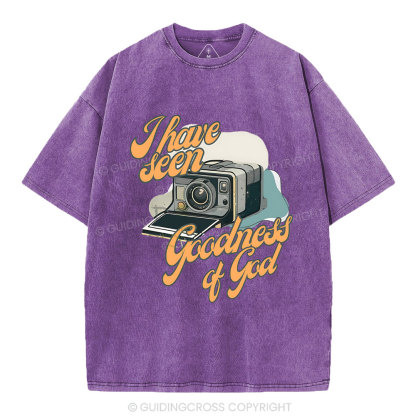 Godness Of God Christian Washed T-Shirt