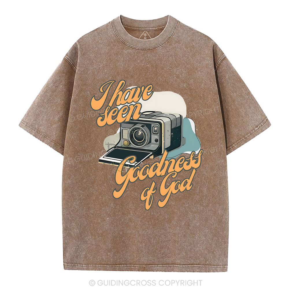Godness Of God Christian Washed T-Shirt