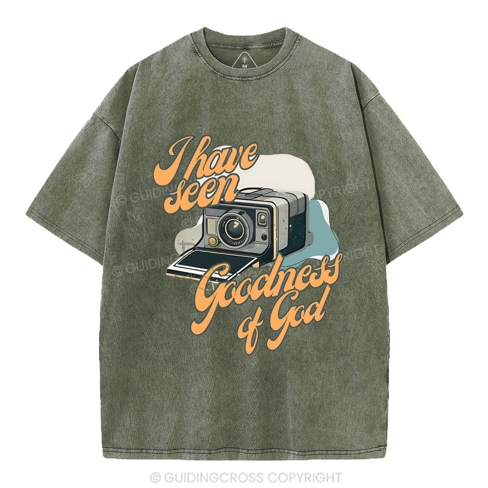 Godness Of God Christian Washed T-Shirt