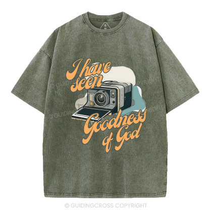 Godness Of God Christian Washed T-Shirt