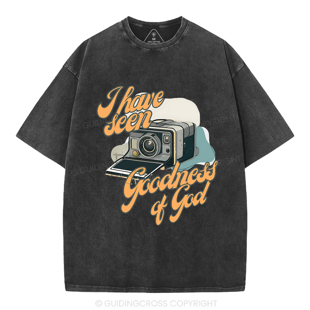 Godness Of God Christian Washed T-Shirt