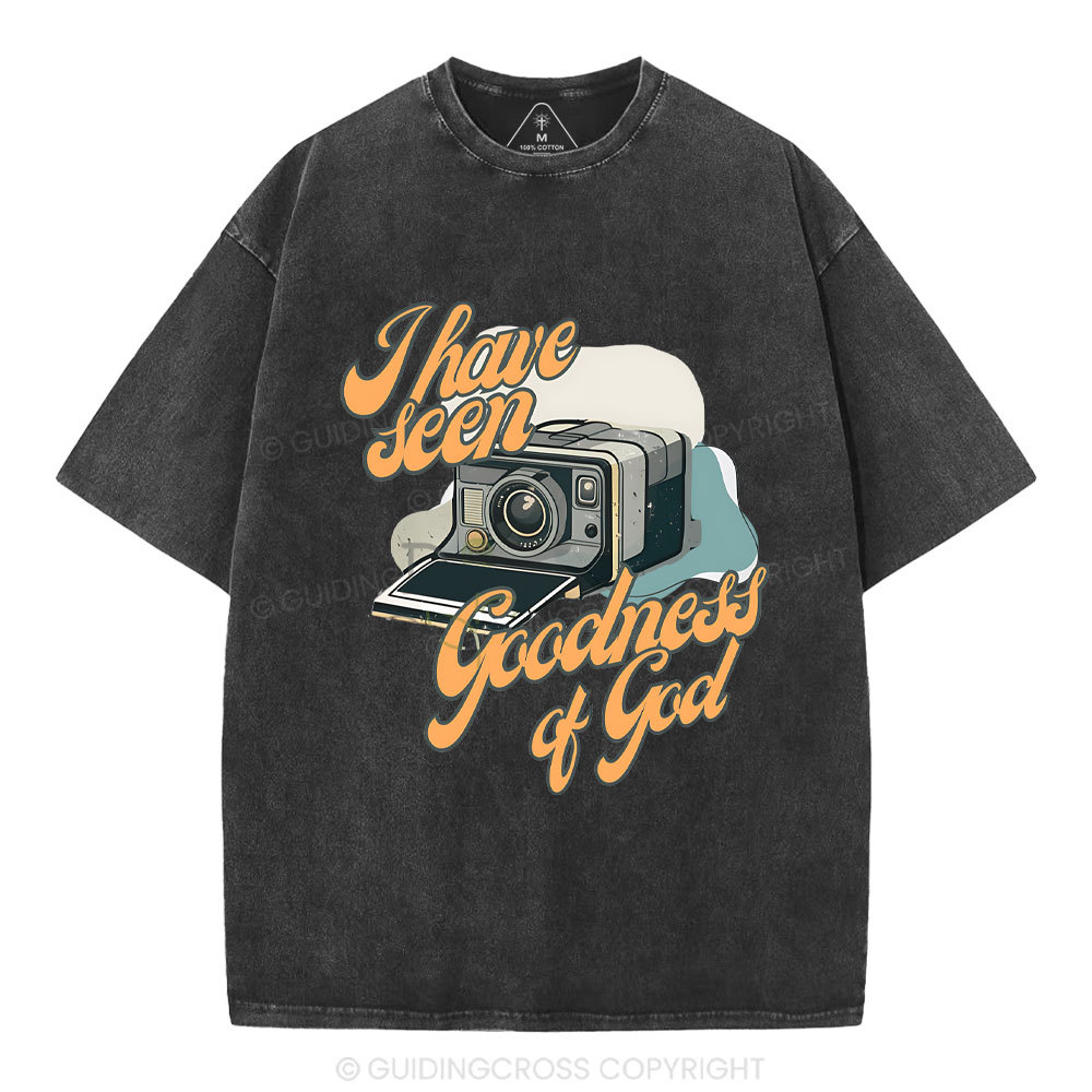 Godness Of God Christian Washed T-Shirt