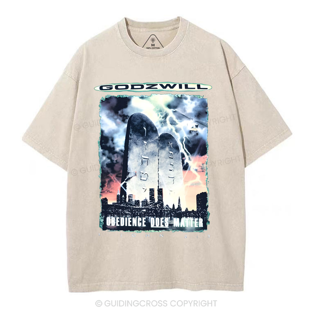 Godzwill Christian Washed T-Shirt