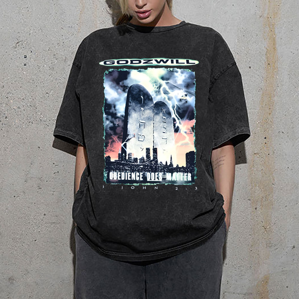 Godzwill Christian Washed T-Shirt
