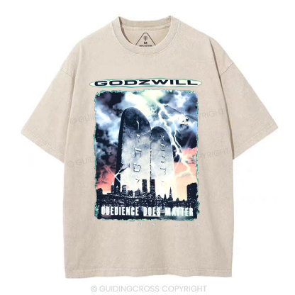 Godzwill Christian Washed T-Shirt