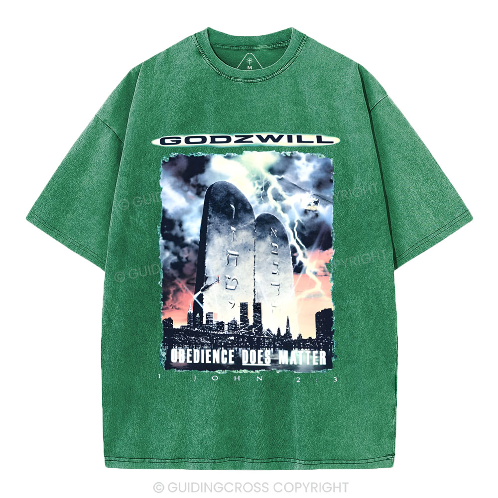 Godzwill Christian Washed T-Shirt