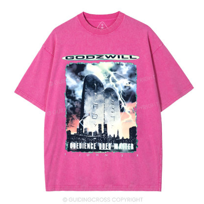 Godzwill Christian Washed T-Shirt