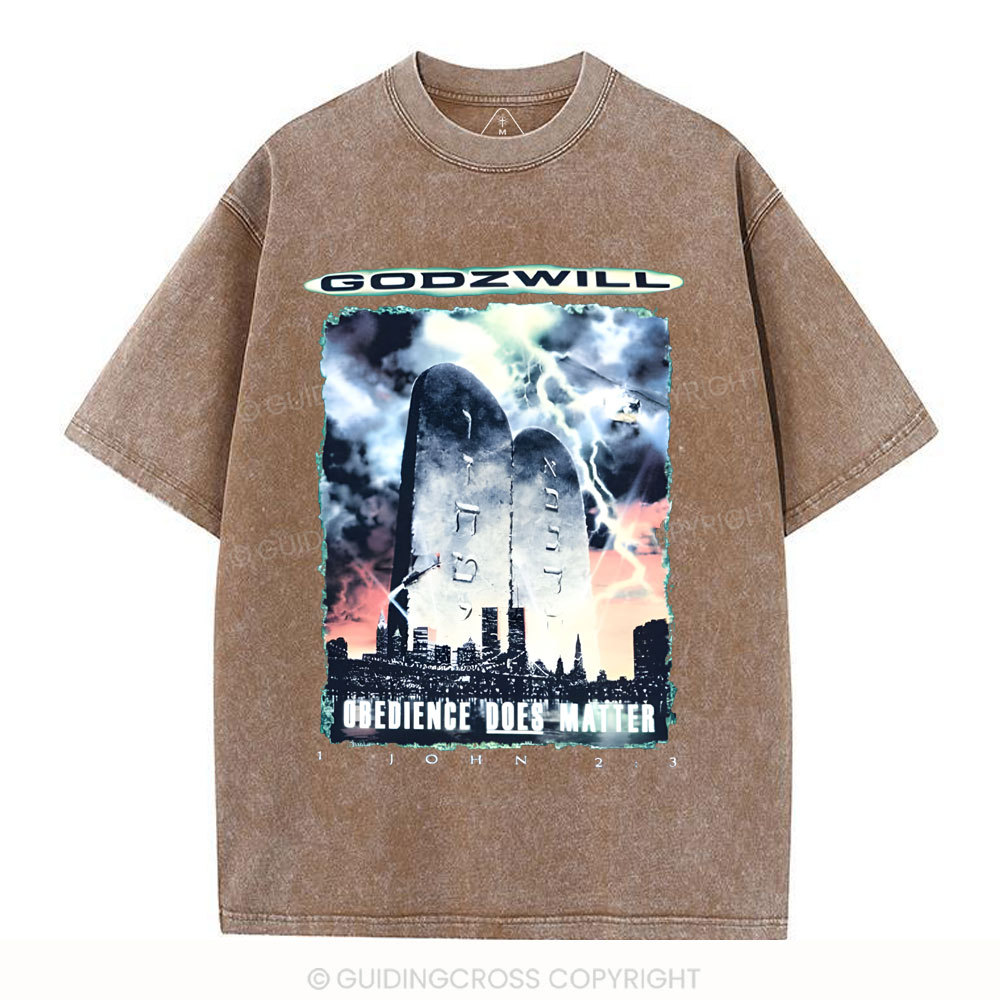 Godzwill Christian Washed T-Shirt