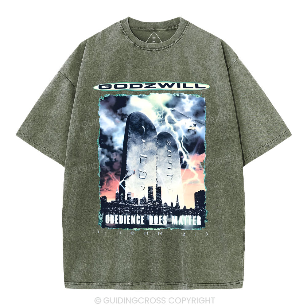 Godzwill Christian Washed T-Shirt
