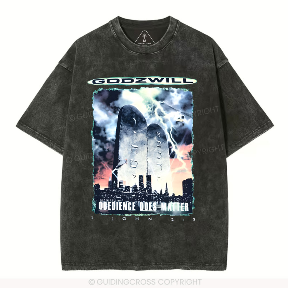 Godzwill Christian Washed T-Shirt