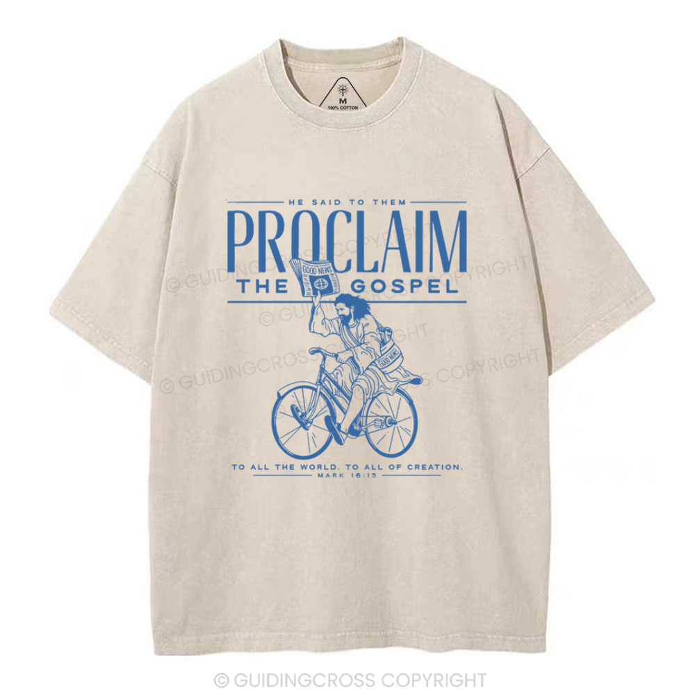 Sample Washed T-Shirt Sale - GuidingCross