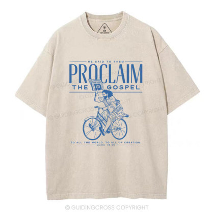 Good News  Christian Washed T-Shirt