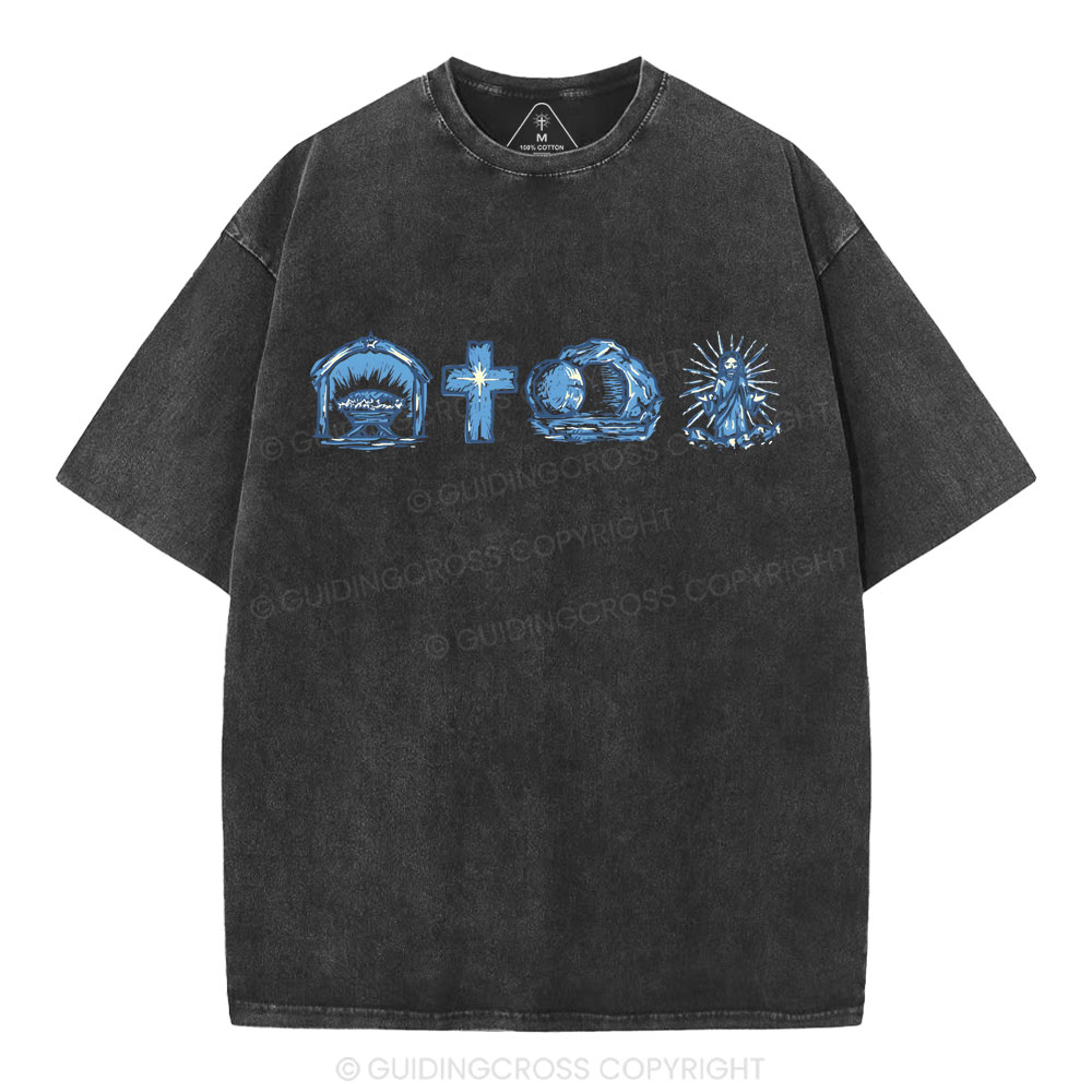 Good News  Christian Washed T-Shirt