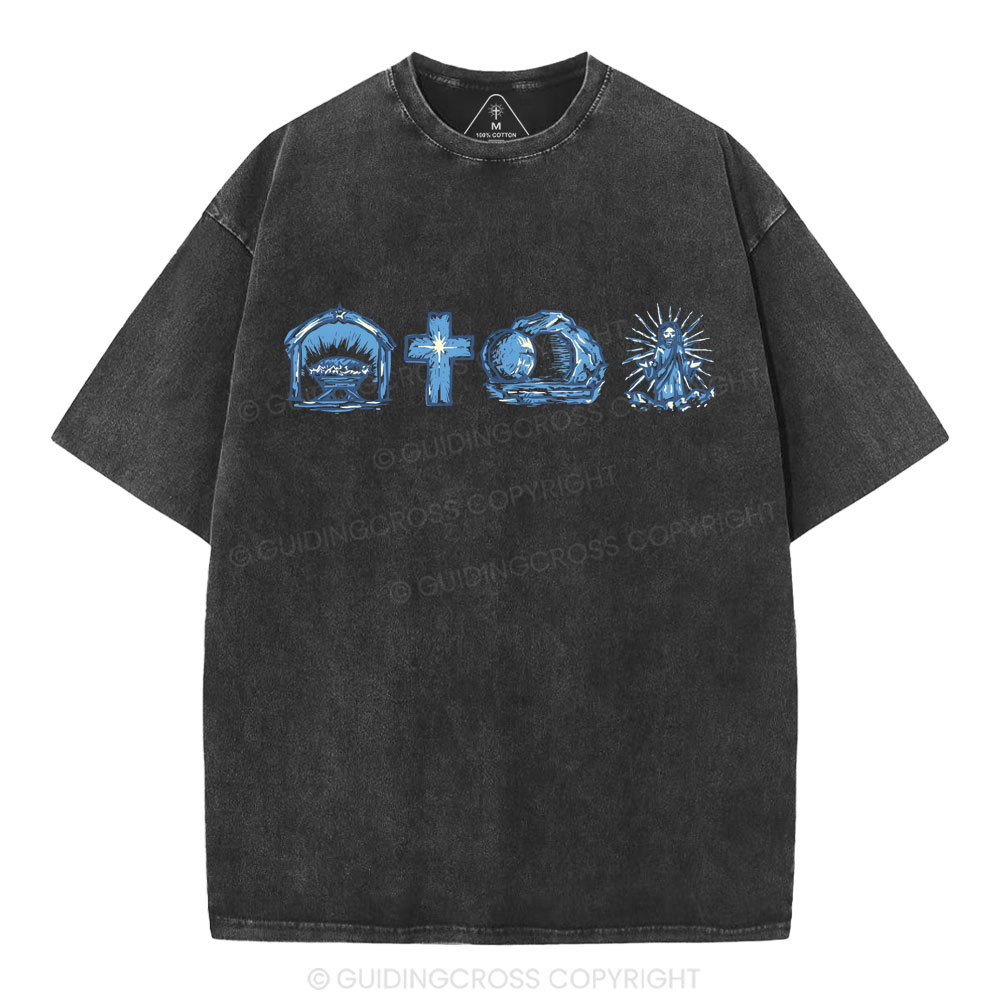 Good News  Christian Washed T-Shirt