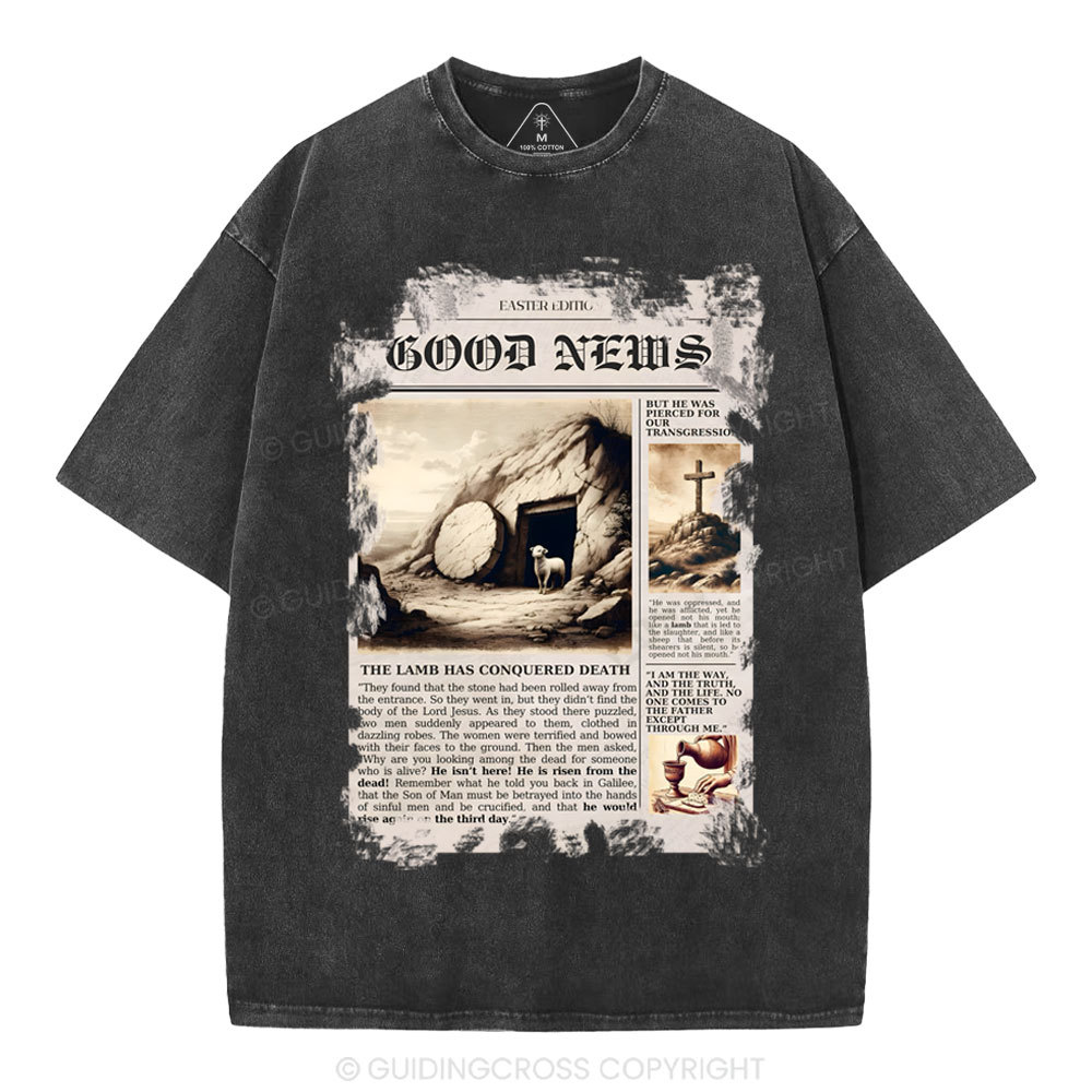 NEW-sample Christian Washed T-Shirt Sale - GuidingCross