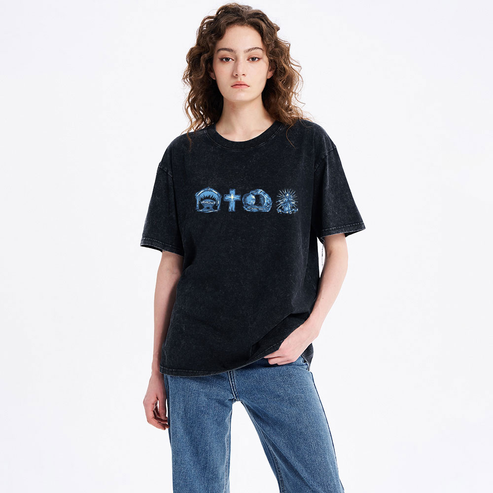 Good News  Christian Washed T-Shirt