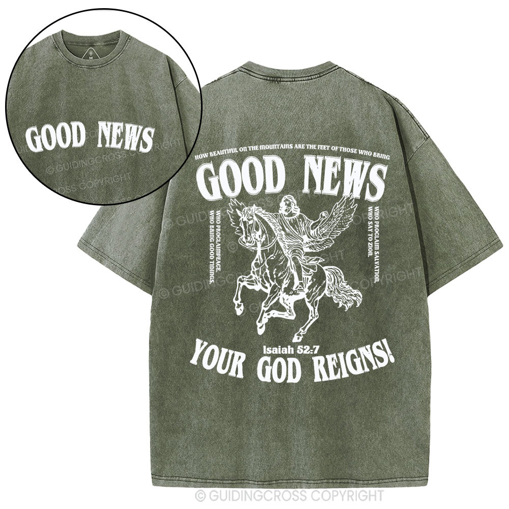 NEW-sample Christian Washed T-Shirt Sale - GuidingCross