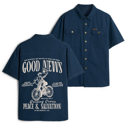 Good News Christian Work Shirt