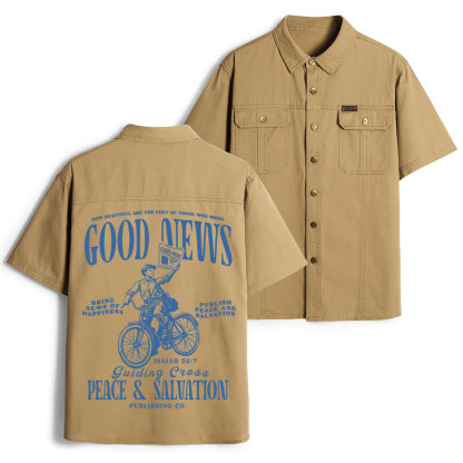 Good News Christian Work Shirt