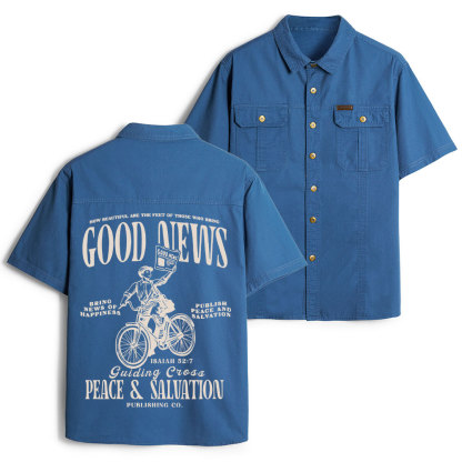 Good News Christian Work Shirt