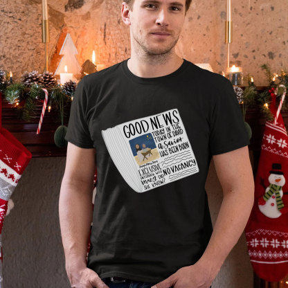 Good News Christmas Christian T-Shirt