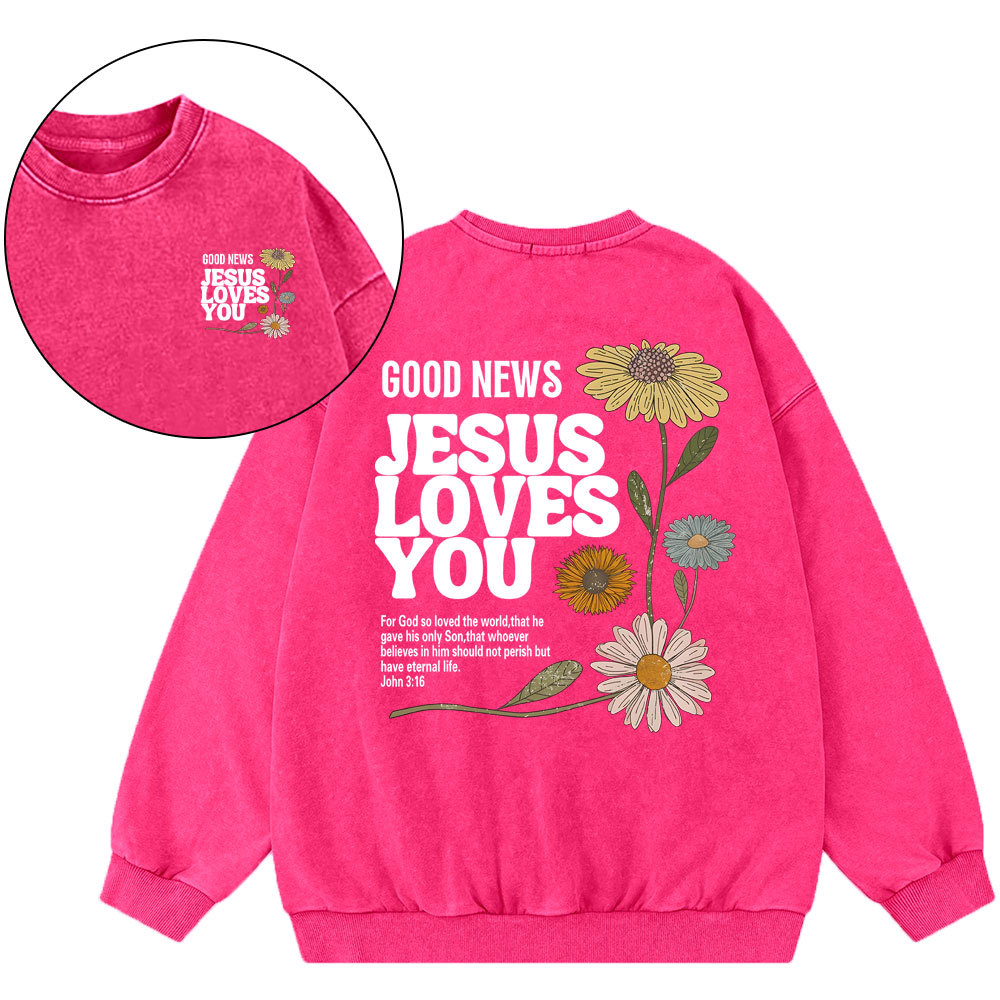 Yeshua He Saves Lion Christian Sweatshirt Sale - GuidingCross
