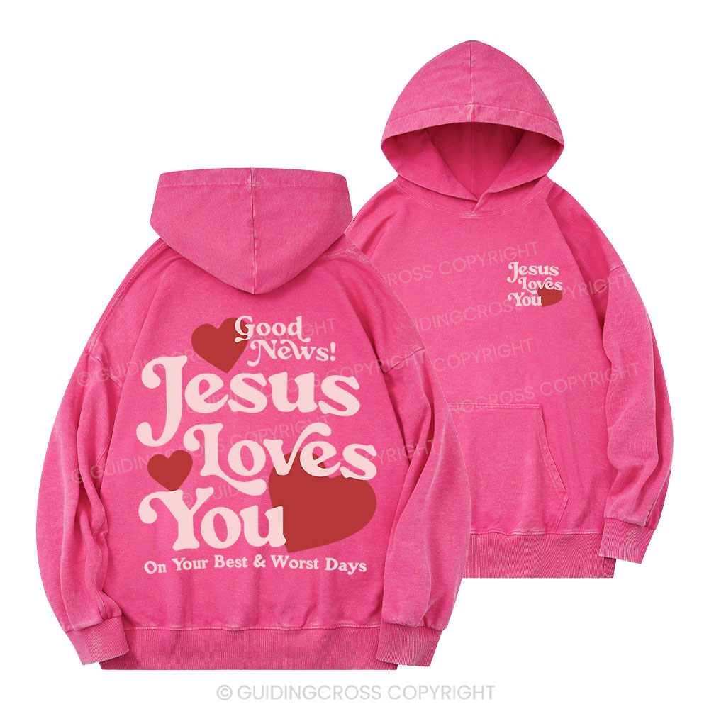 Sample Vintage Christian Washed Hoodie  Sale - GuidingCross