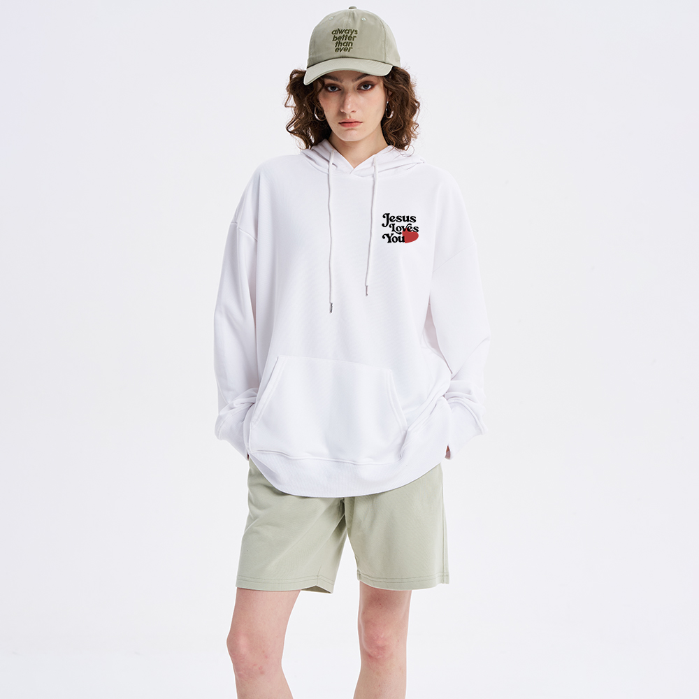 Good News Jesus Loves You Chrsitian Classic Hoodie