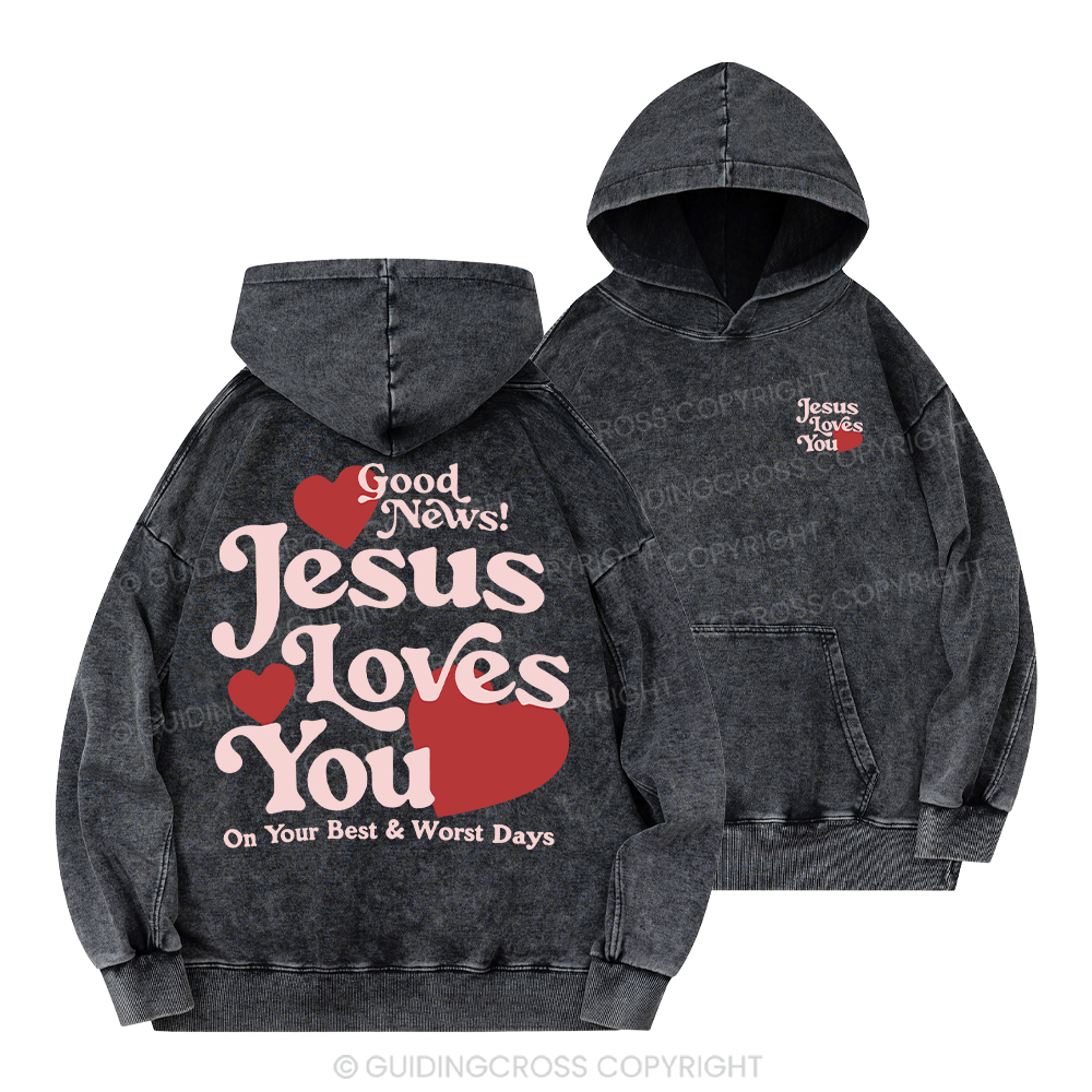 Sample Vintage Christian Washed Hoodie  Sale - GuidingCross
