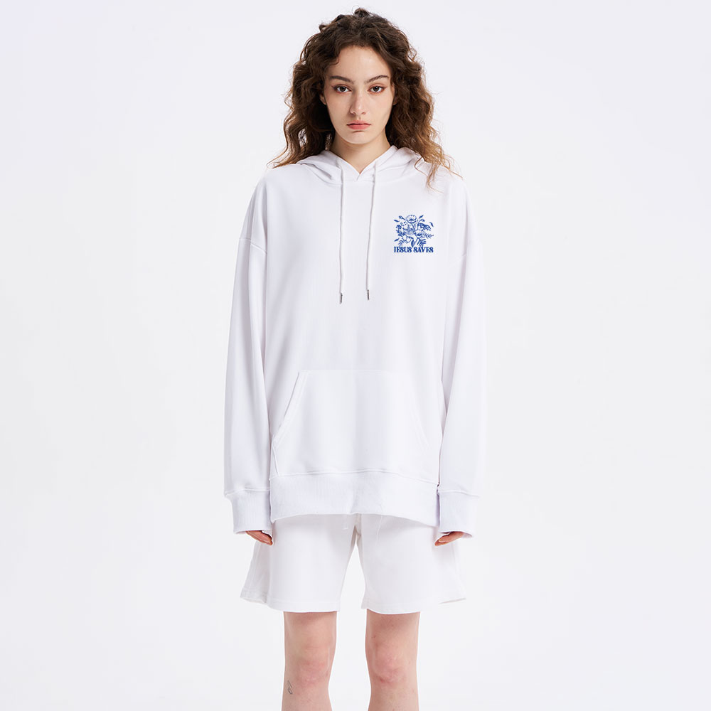 Good News Jesus Saves Classic Christian Hoodie