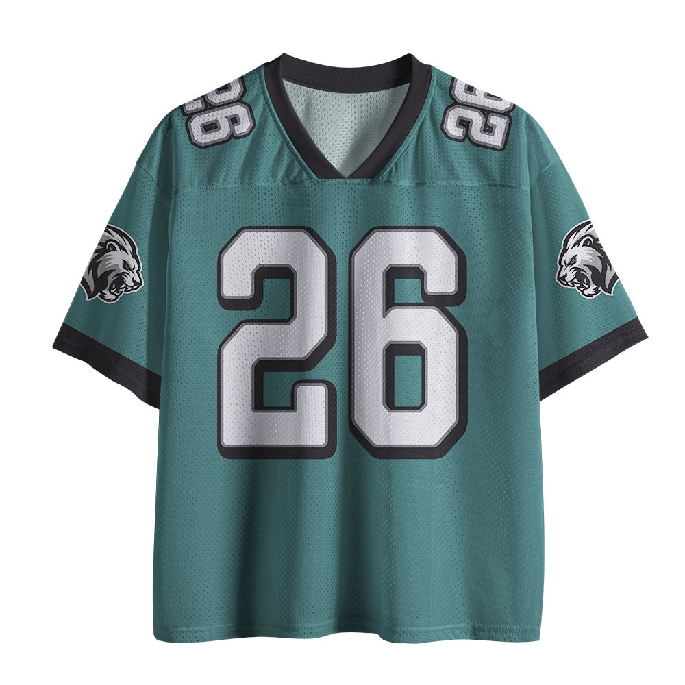 Gospel Christian Green Mesh Jersey
