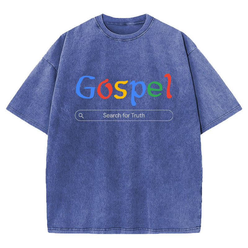 Gospel Christian Washed T-shirt