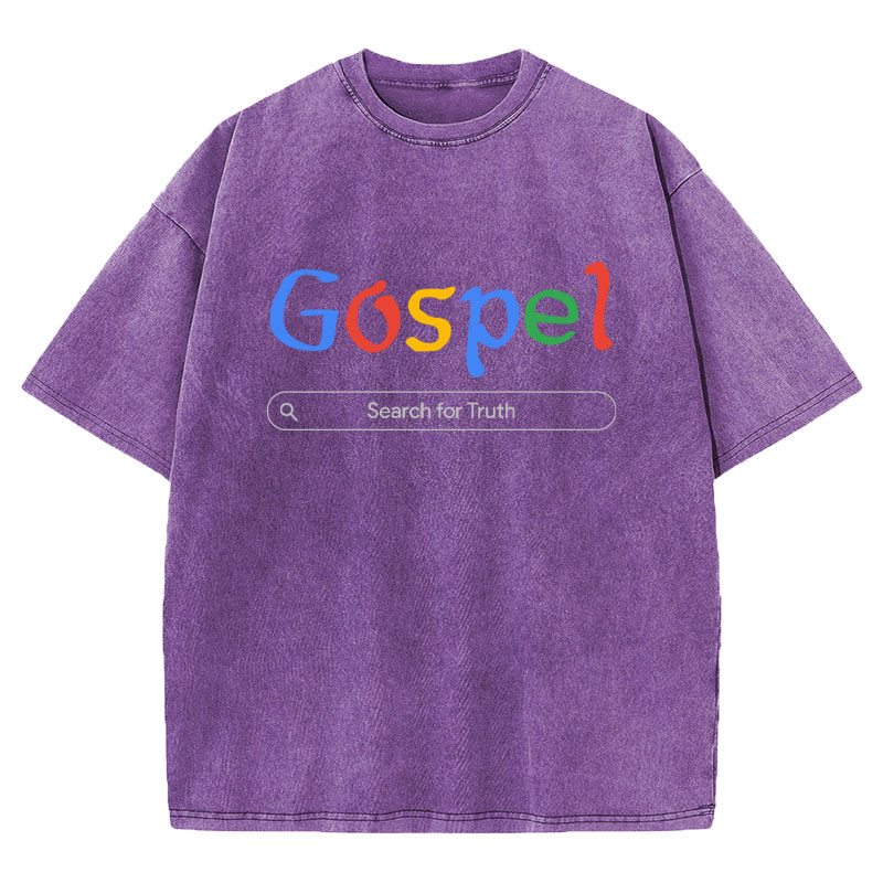 Gospel Christian Washed T-shirt