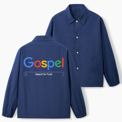 Gospel Search For Truth Christian Coach Jacket
