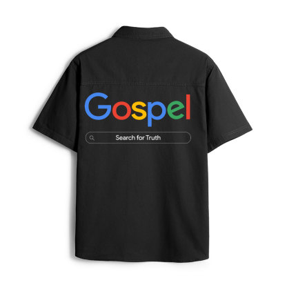 Gospel Search For Truth Christian Work Shirt