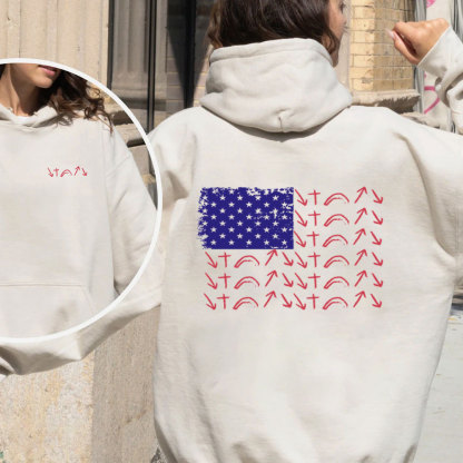 Gospel Symbols Christian Fleece Hoodie Set