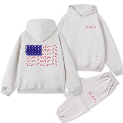 Gospel Symbols Christian Fleece Hoodie Set