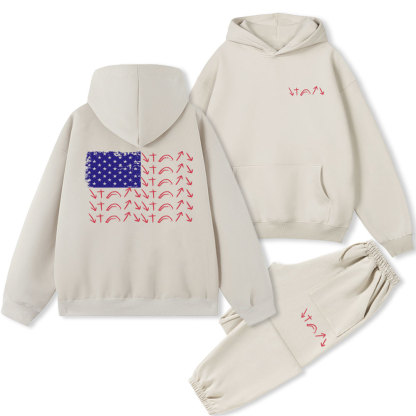 Gospel Symbols Christian Fleece Hoodie Set
